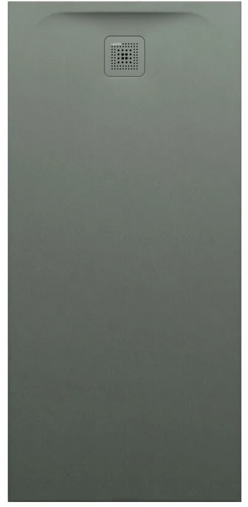 LAUFEN Pro obdĺžniková sprchová vanička z materiálu Marbond, odtok na kratšej strane, 1600 x 750 x 42 mm, betónová šedá, H2139550790001