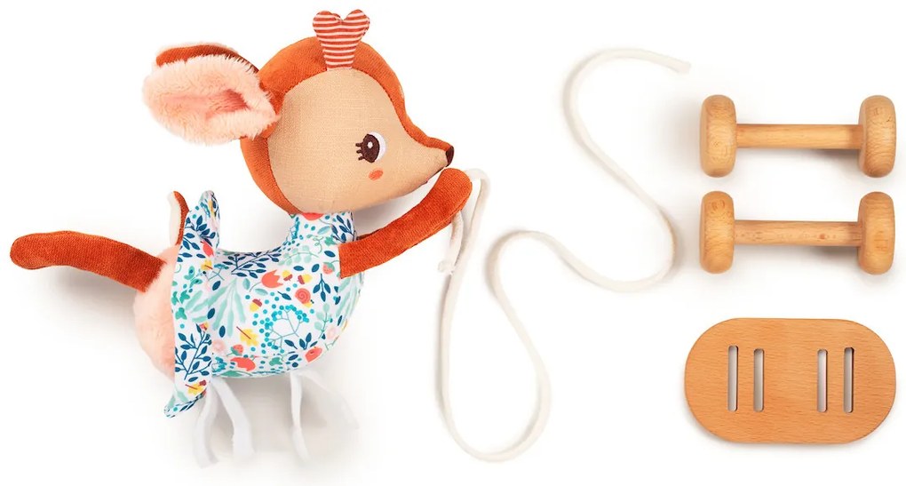 Lilliputiens - jelenček Stella - ťahacia hračka