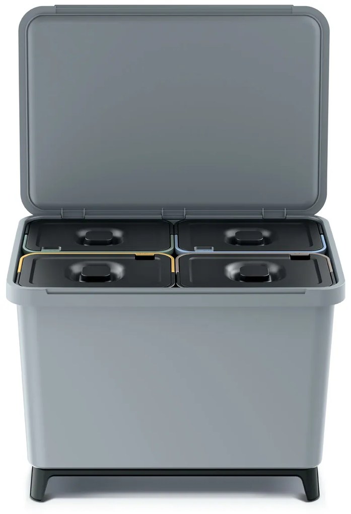 Odpadkový kôš na triedený odpad NKS60W4 40 l - popolavá