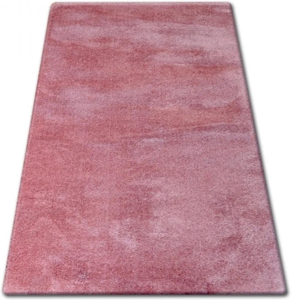 Luxusný kusový koberec Shaggy Azra ružový, Velikosti 180x270cm