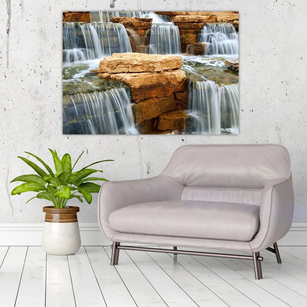 Obraz tečúcej vody