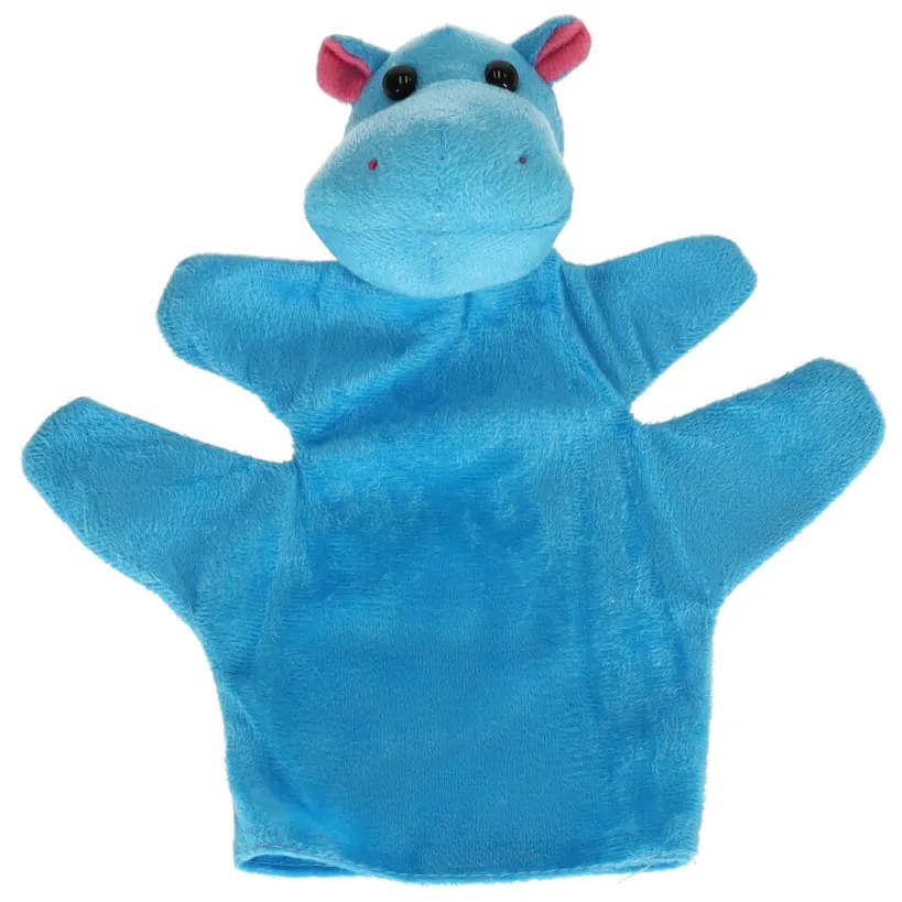 KIK Plyšový maskot hroch na ruku