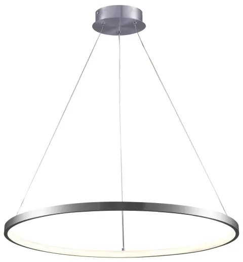 LED Luster na lanku LEA LED/20W/230V 4000K pr. 50 cm matný chróm