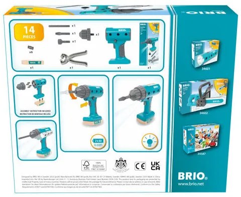 Brio Builder - vŕtačka na batérie