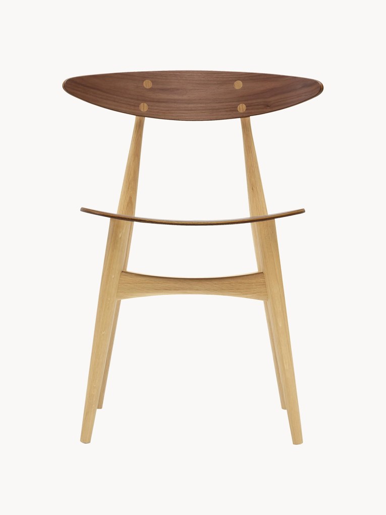 Drevená jedálenská stolička z dubového dreva CH33T