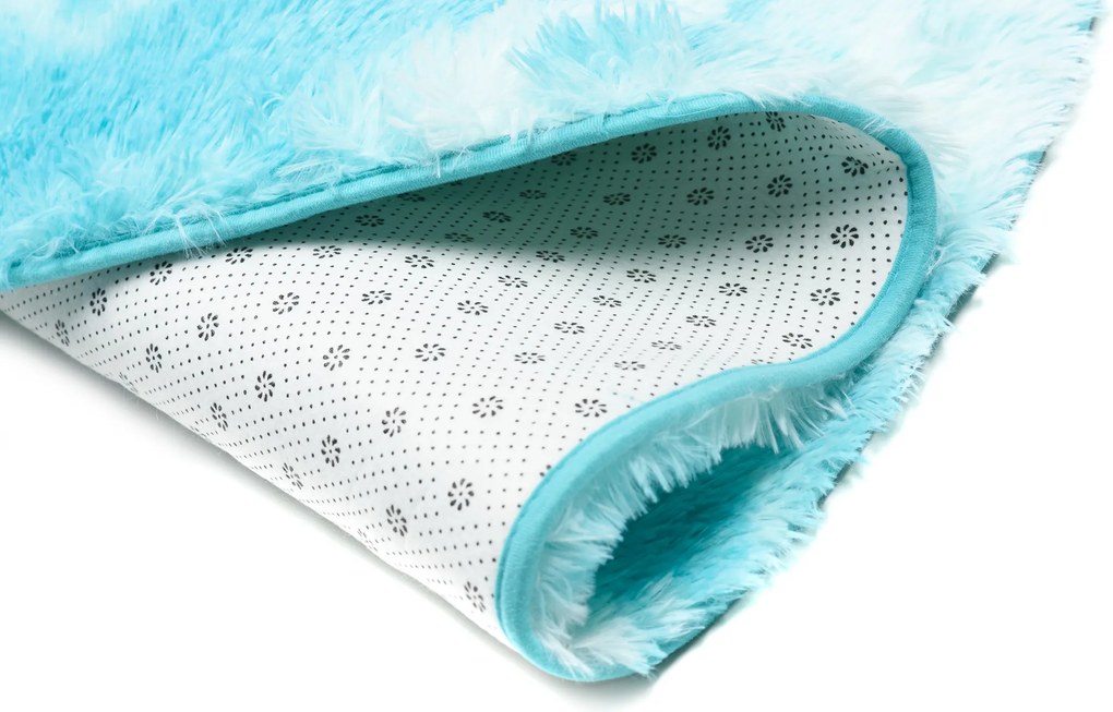 TA Koberec MR-582 Modrá SILK DYED KOŁO Rozmer: 160x160 cm