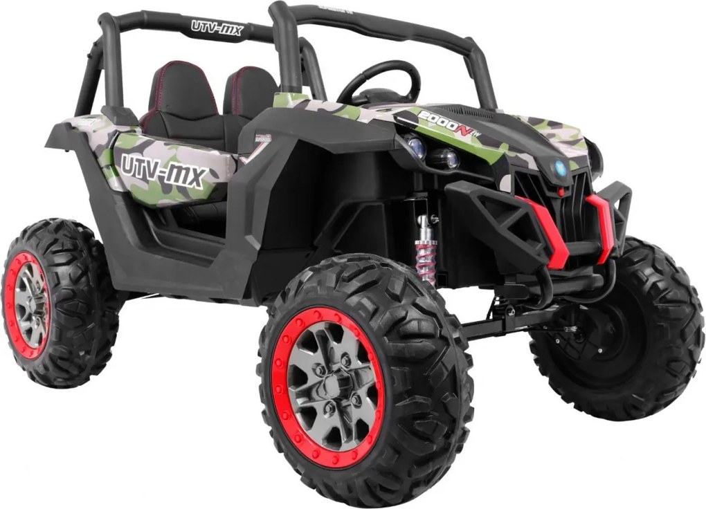 Ramiz Detský kočík SuperStar Moro + pohon 4x4 + diaľkové ovládanie + batožinový priestor + MP3 LED + zámok dverí