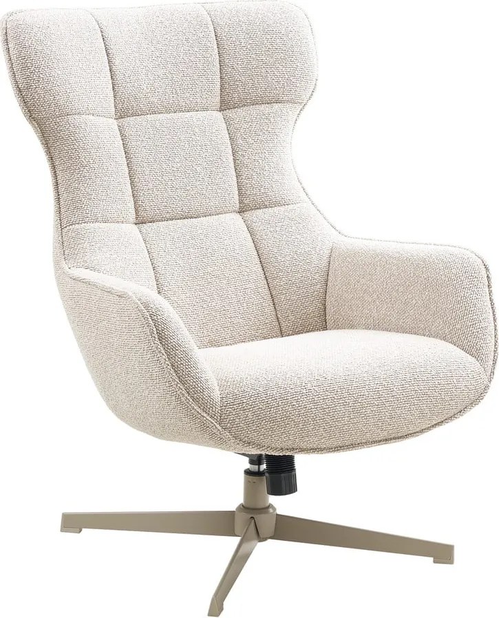 Krémové kreslo Turin – House Nordic