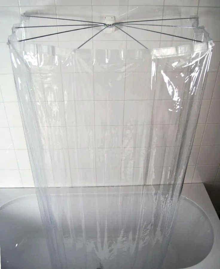Ridder Ridder, OMBRELLA skladacia sprchová kabína, 100x70cm, priehľadná, 58200