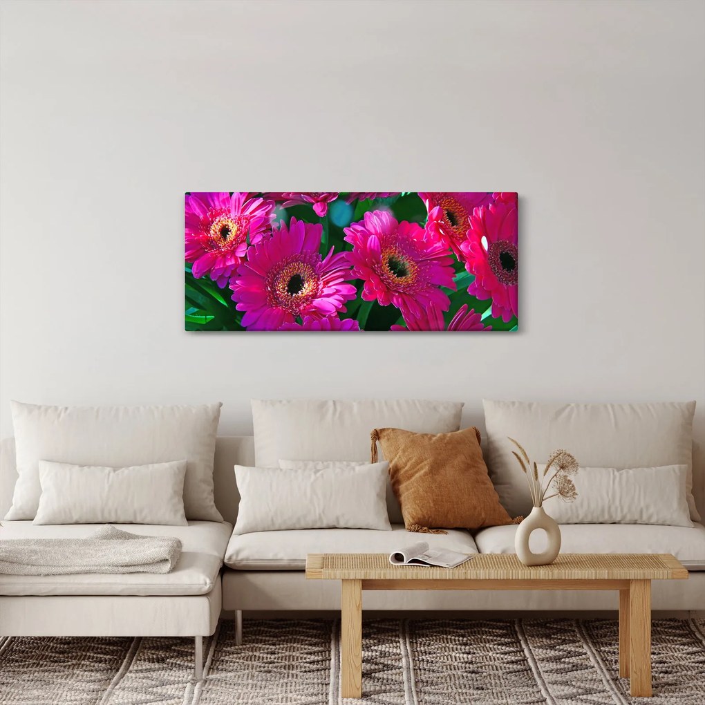 Obraz - kvety (120x50 cm)