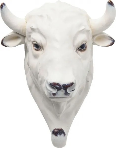 KARE DESIGN Sada 3 ks Vešiak Cow 15,5 × 19,5 × 11 cm