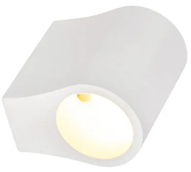 Moderná nástenná lampa biela - Tubo