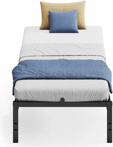 Kovová posteľ 90 cm RMB152BD01