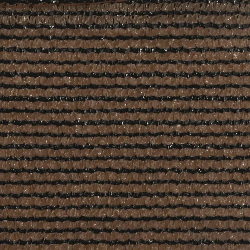 Tieniaca plachta 160 g/m², hnedá 3x3 m, HDPE