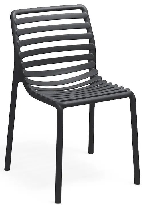 Stima plastová venkovní stolička DOGA Vyberte odtieň ->: Tabacco - hnedá