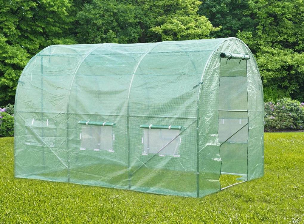 Záhradný fóliovník Greenhouse 300x200x200 cm - zelená