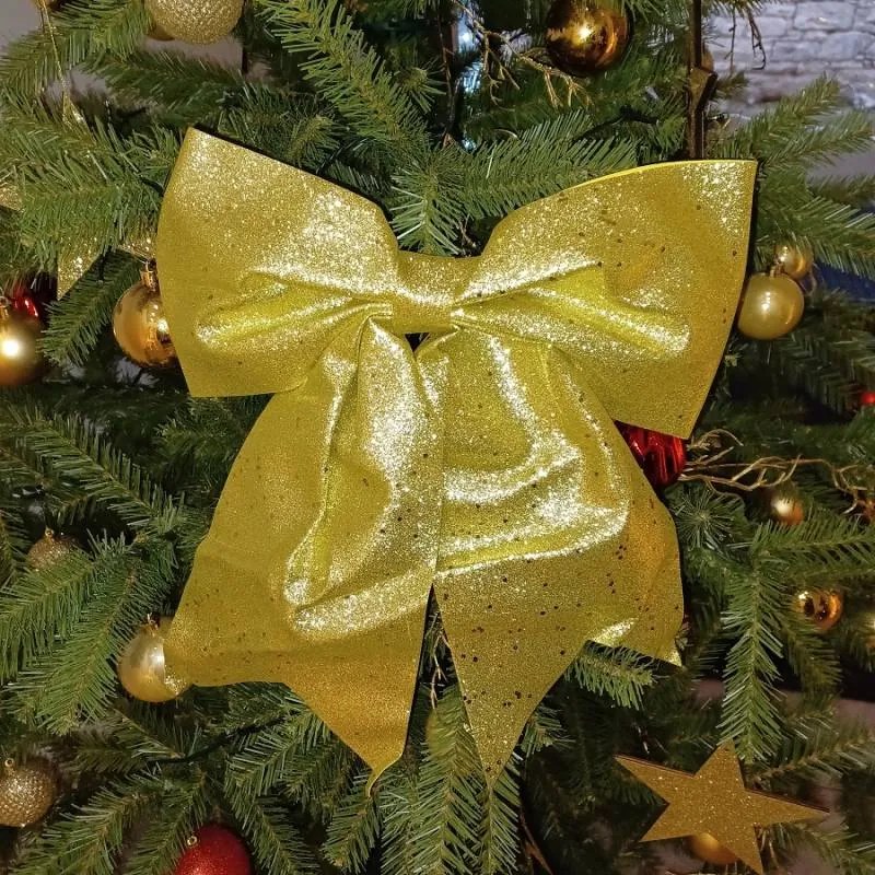 DECOLED Mašle, 33 x 35 cm, zlatá