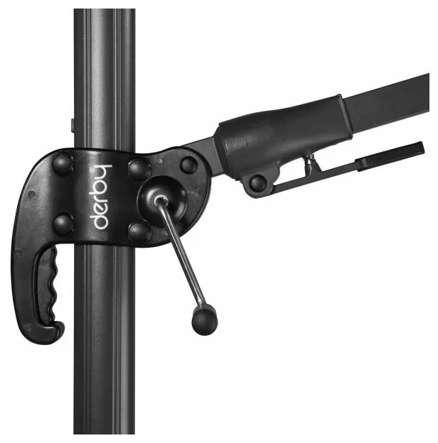 Derby RAVENNA 330 cm - veľký záhradný výkyvný slnečník s bočnou tyčou : Barvy slunečníků - 820