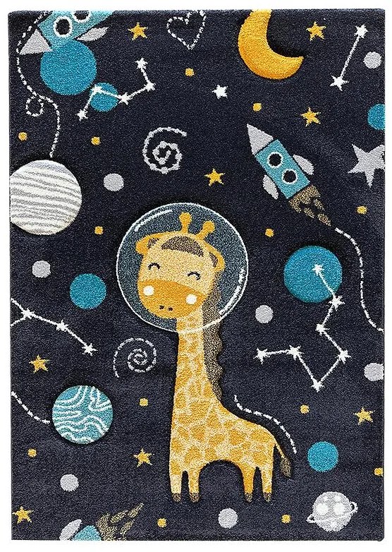 Koberec Pastel Kids 1.2/1.7 07MKM Antracit