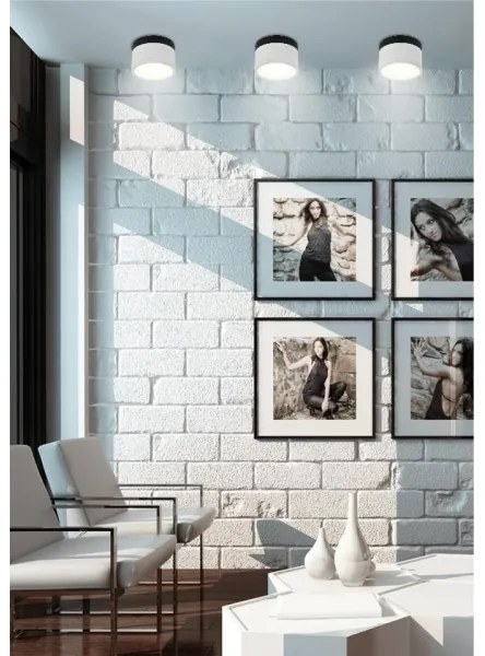 LED Bodové svietidlo TUBA LED/9W/230V biela/čierna