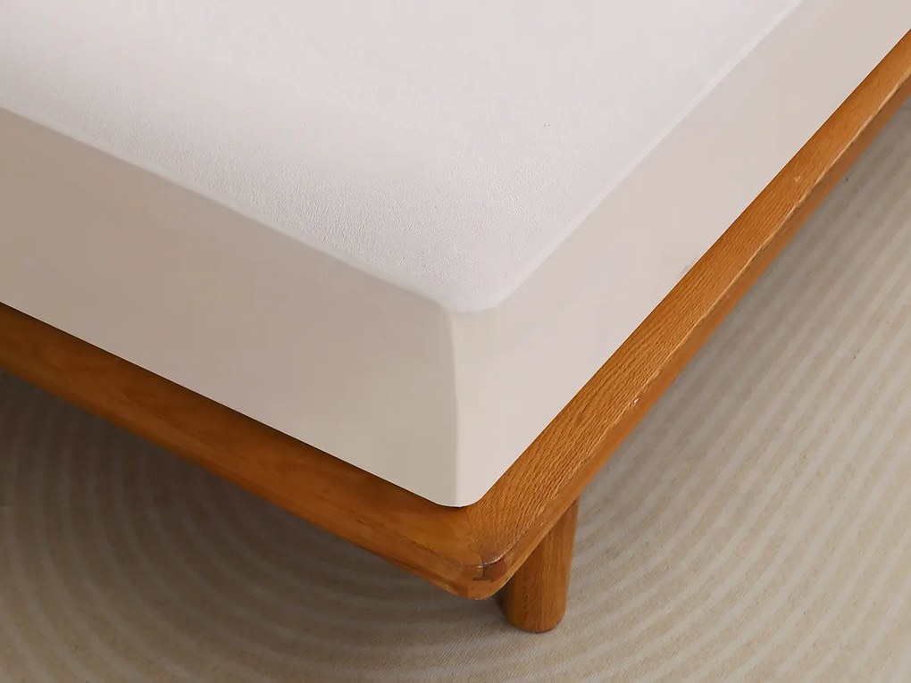 XPOSE® Froté chránič matraca Exclusive - biely 90x200 cm