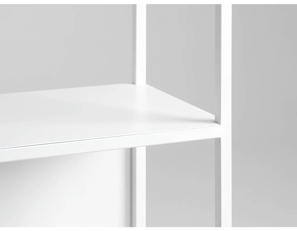 Biela Stojan na knihy Hyller 100 × 35 × 110 cm 100 × 35 × 110 cm CUSTOMFORM