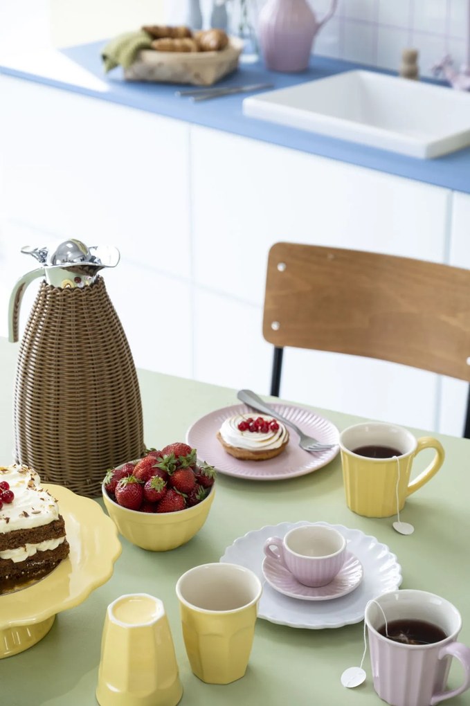 Ib Laursen Miska Mynte keramika žltá 7 x 13 cm