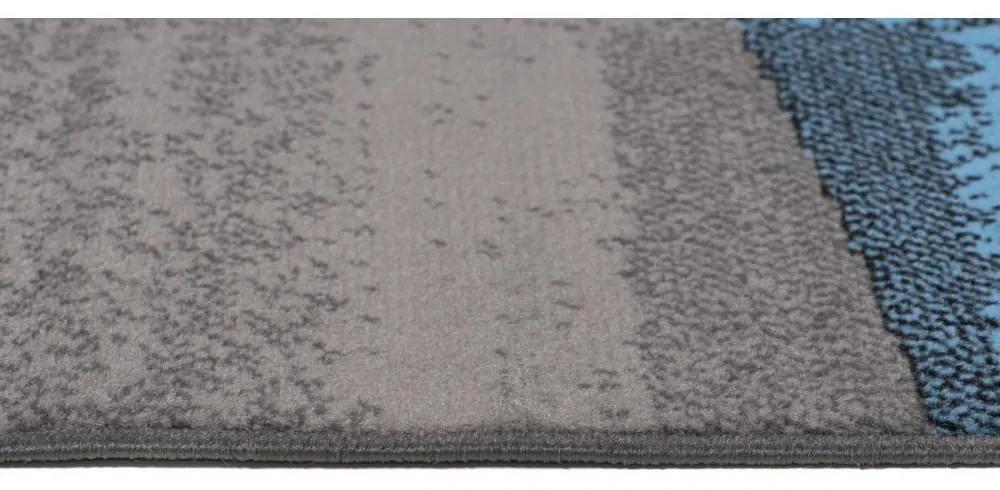Kusový koberec PP Candy šedomodrý 130x190cm