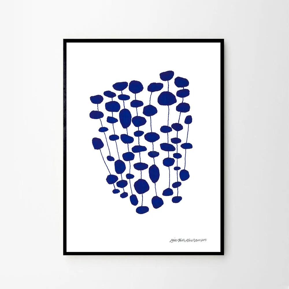 The Poster Club Plagát Blue Pearl Forest by Leise D. Abrahamsen 30x40