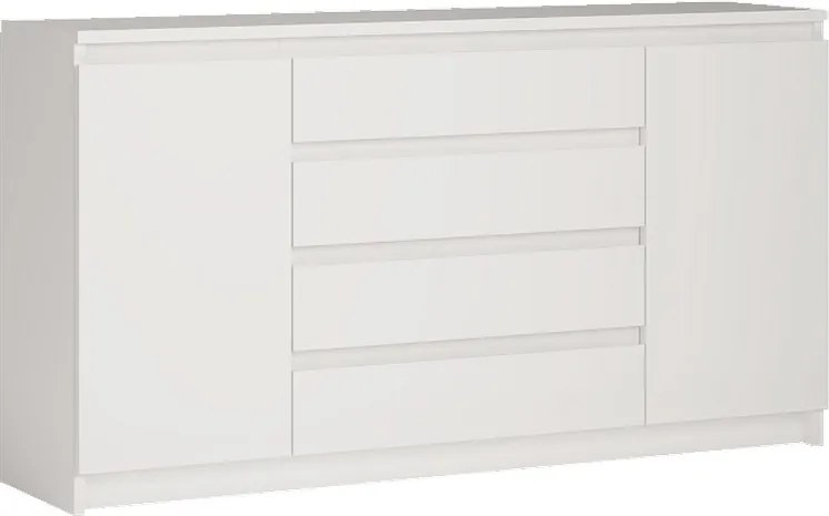 RENAR Armadio A-XL-2D-4S komoda biela