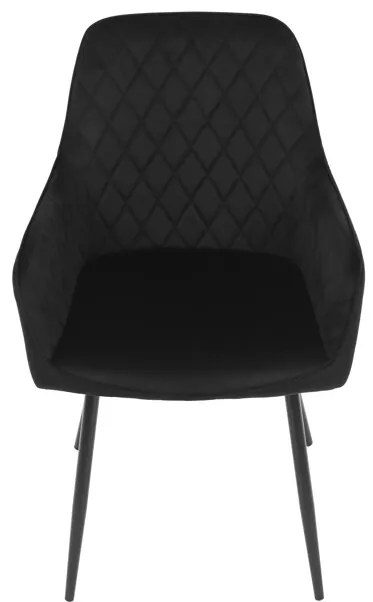 Autronic BONTEC Jedálenská stolička, čierna, zamatová látka, DCH-215 BK4 Farba: Béžová