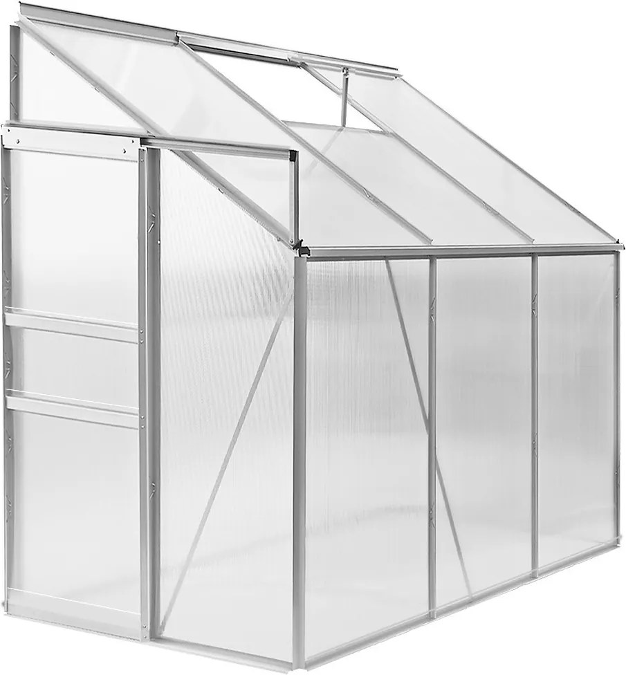 Záhradný skleník - 192 x 127 x 202 - plocha 2,3 m² - objem 3,65 m³