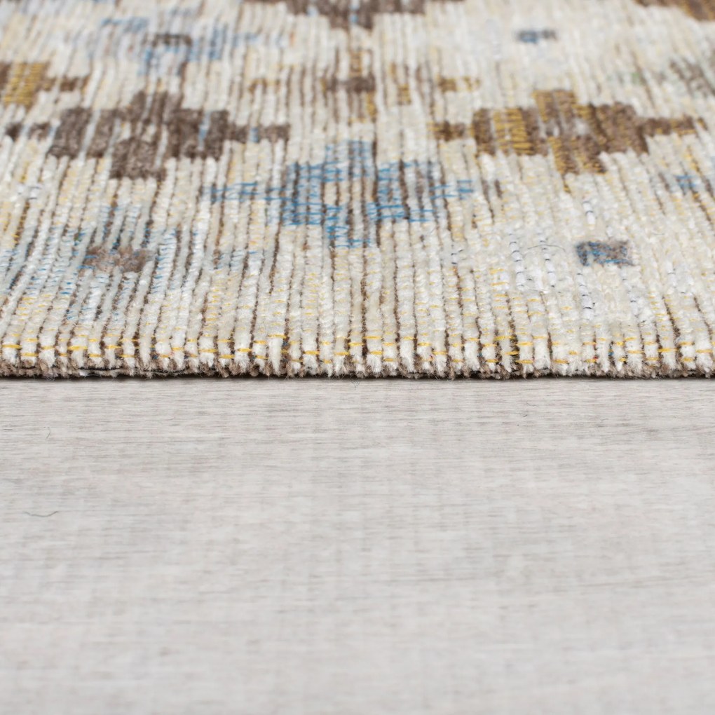 Kusový koberec Manhattan Abstract Diamond Multi Pastel, 200x290, viacfarebná, chodba / predsieň, Flair Rugs