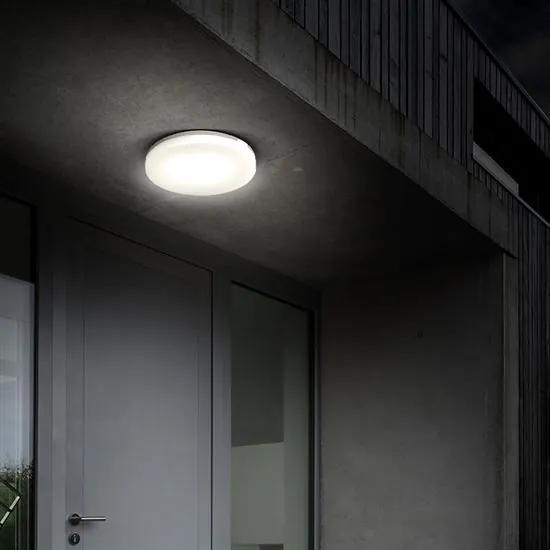 Prisadené nástenné / stropné vonkajšie LED osvetlenie Solight, 24W, denná biela, okrúhle, IP54