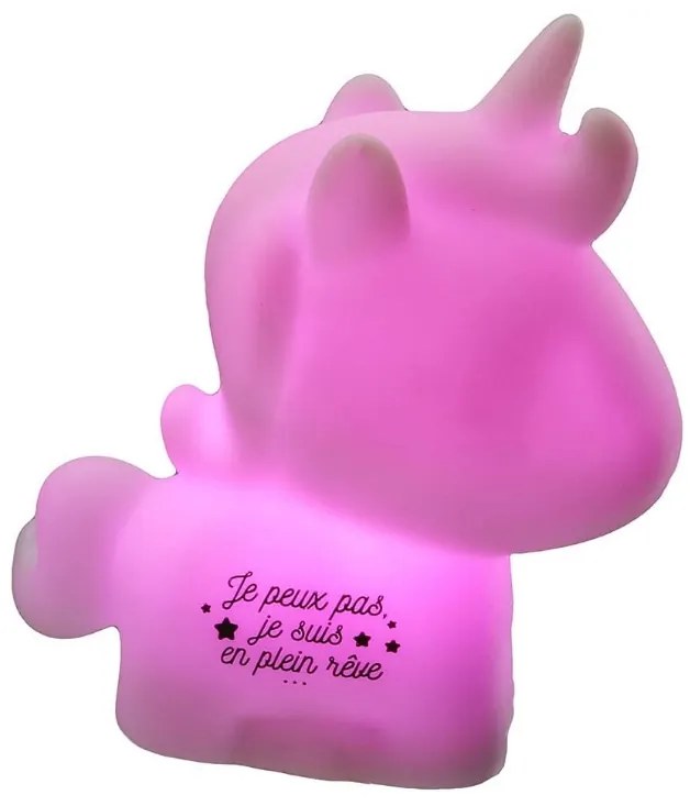 LED detské nočné svetlo JEDNOROŽEC 10x7,5 cm