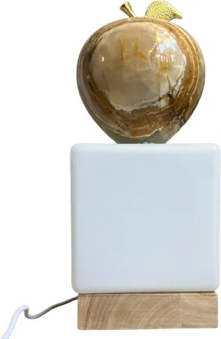 Stmievateľná lampa LED CUBE APPLE GREEN ONYX 10*25