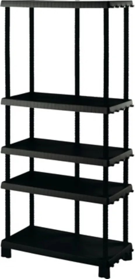 ARTPLAST Davide + D+90455 Regál s nastaviteľnou výškou políc, 5 políc, šírka 92 cm