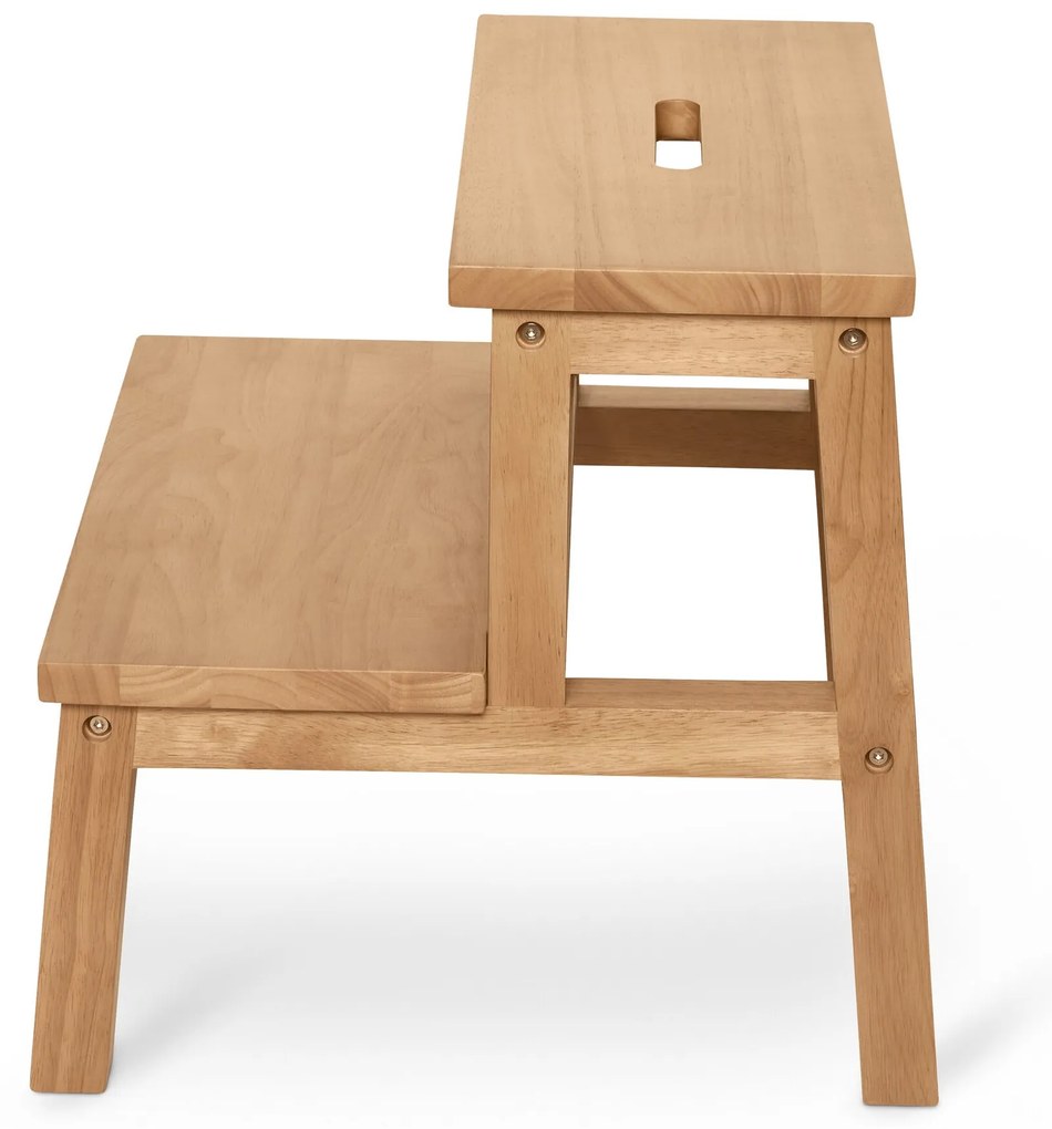 Malý schodík, kaučukové drevo