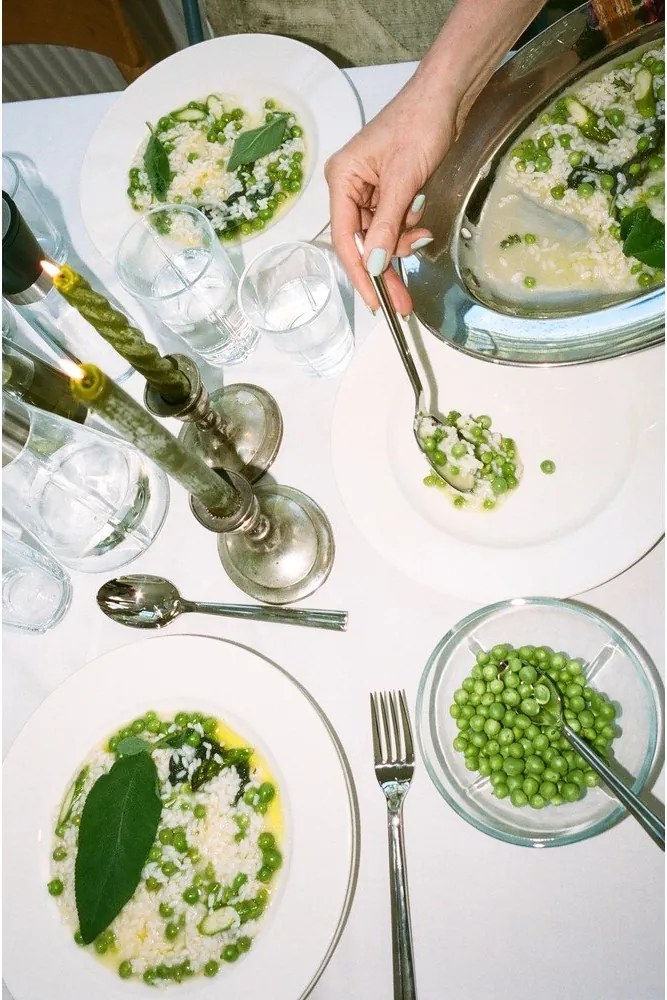 Antikoro príbor 16 ks v striebornej farbe Grand Cru – Rosendahl