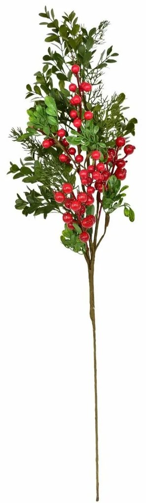 Vianočná zdobená vetva Navara, 70 cm