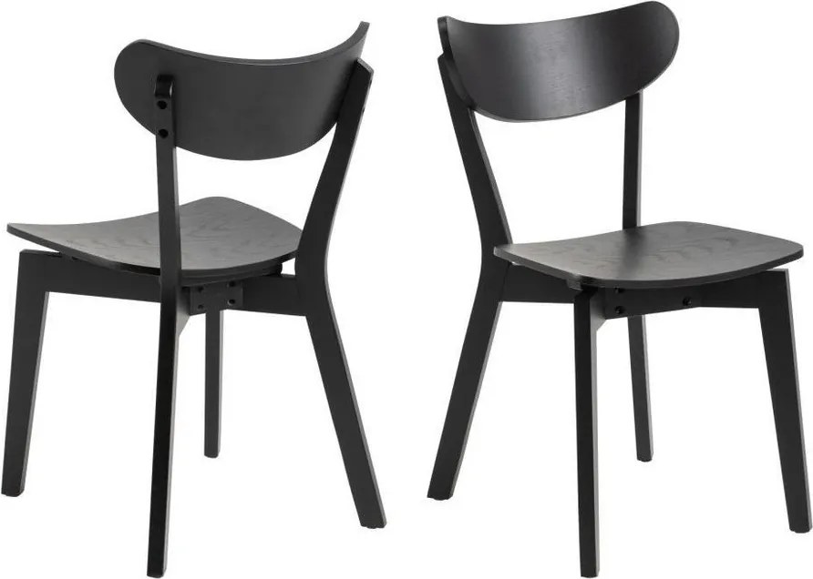 Čierna jedálenská stolička Roxby – Actona