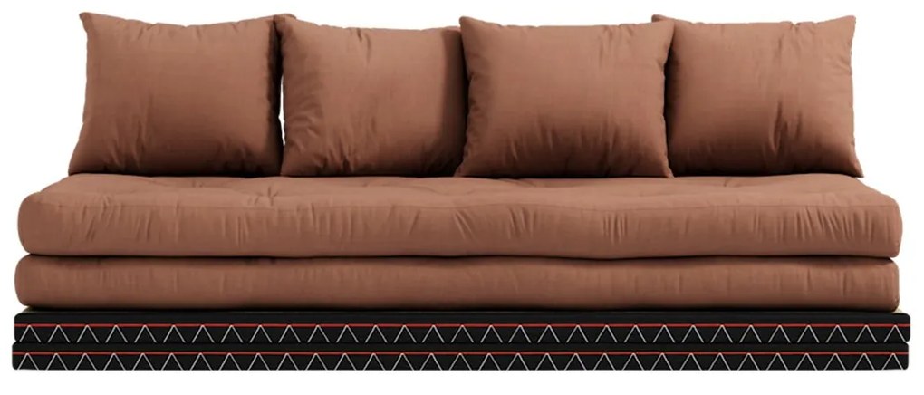 Variabilná pohovka Chico Tatami mat/Clay brown 85 × 200 × 80 cm