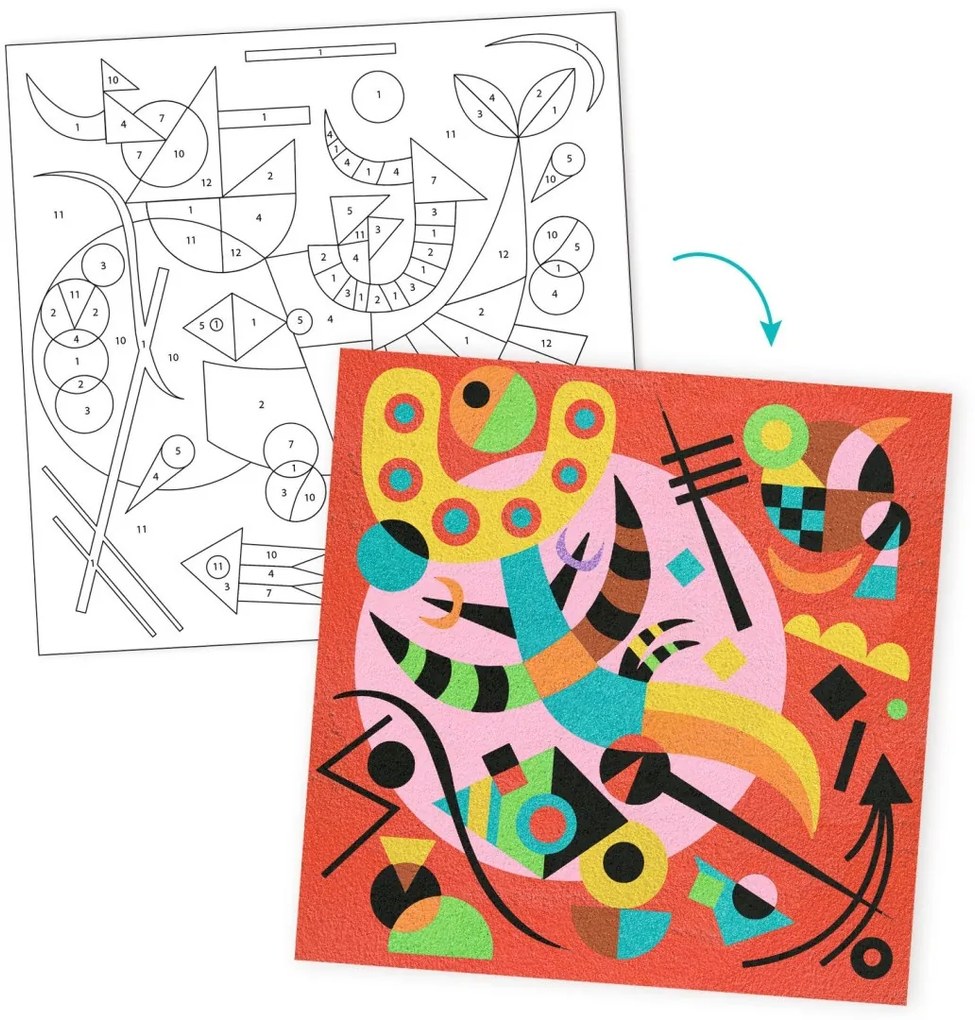 Kreatívna hra - Wassily Kandinsky - Abstrakcie