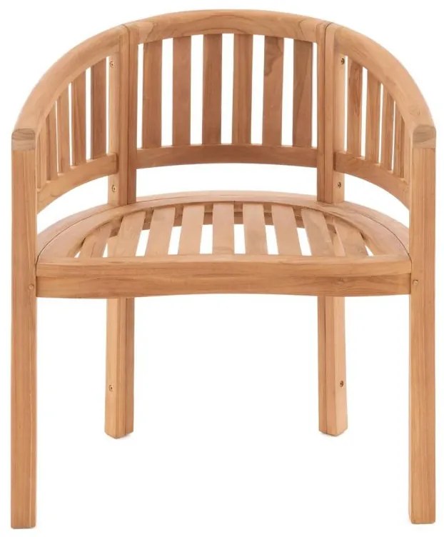 Divero 73788 Stolička - ošetrený teak