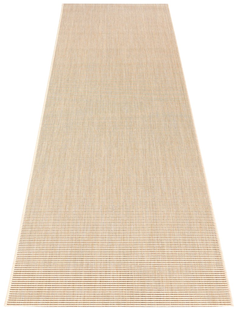 Hanse Home, Koberec behúň Meadow 102727 Beige – na von aj na doma, 80x200, béžová, chodba / predsieň