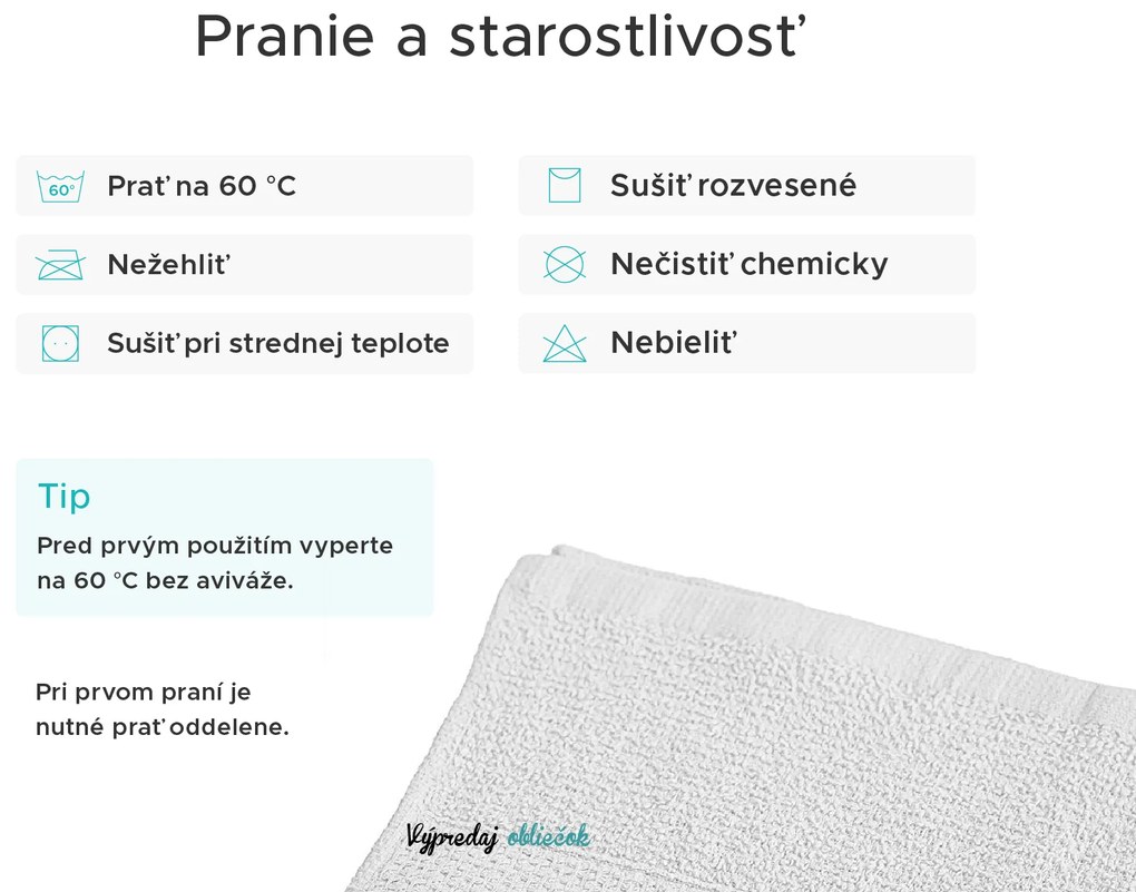 Uterák BASIC ONE 50 x 90 cm vínový, 100% bavlna
