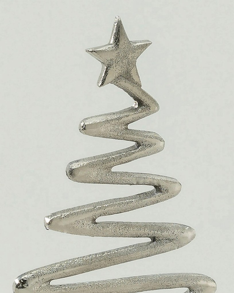 Stojaca dekorácia Silver Tree II 23x12x40 cm
