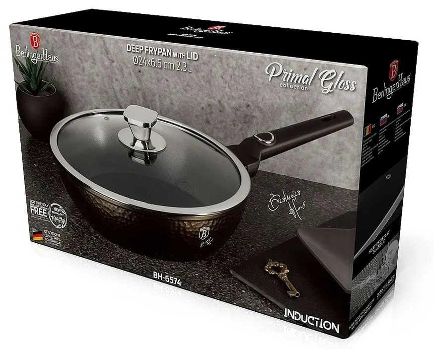 Berlinger Haus Panvica hlboká s titánovým povrchom 24cm Primal Gloss Collection