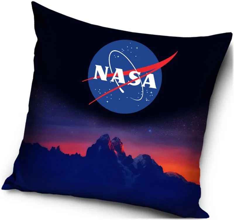 Vankúš NASA - mesačná krajina - 40 x 40 cm