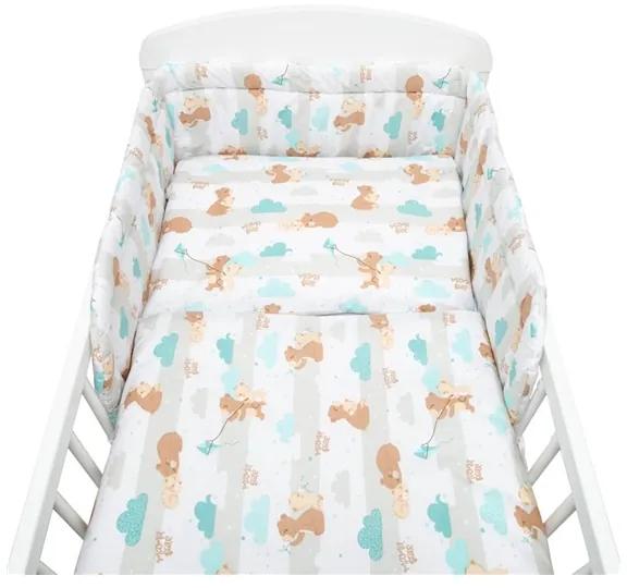 NEW BABY Nezaradené 2-dielné posteľné obliečky New Baby 90/120 cm mama bear Podľa obrázku |